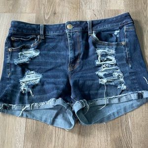 American Eagle High Waisted Jean Shorts